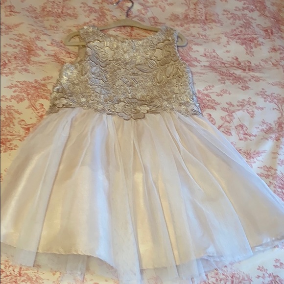 gold dress 4t